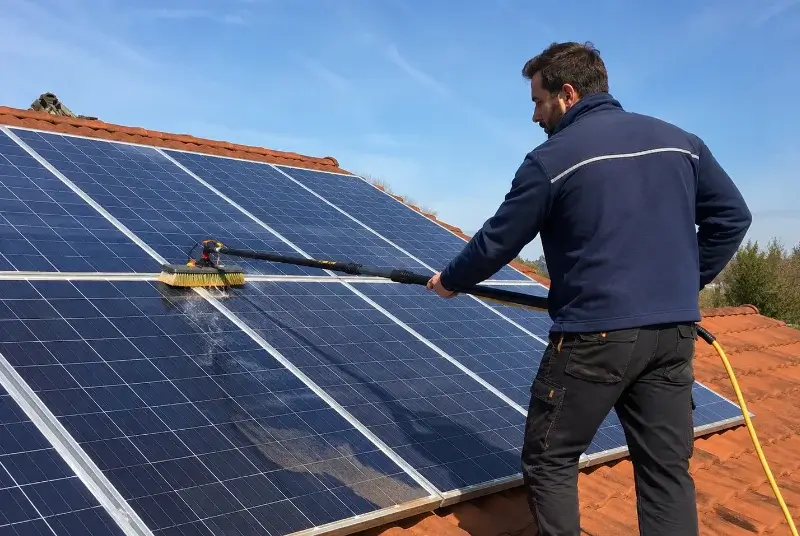 Nettoyage et entretien de panneaux solaires à Saint-Plancard